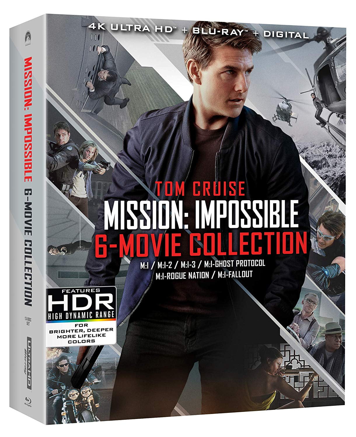 Paramount's Mission: Impossible 6-Movie Blu-ray Collection, 4K