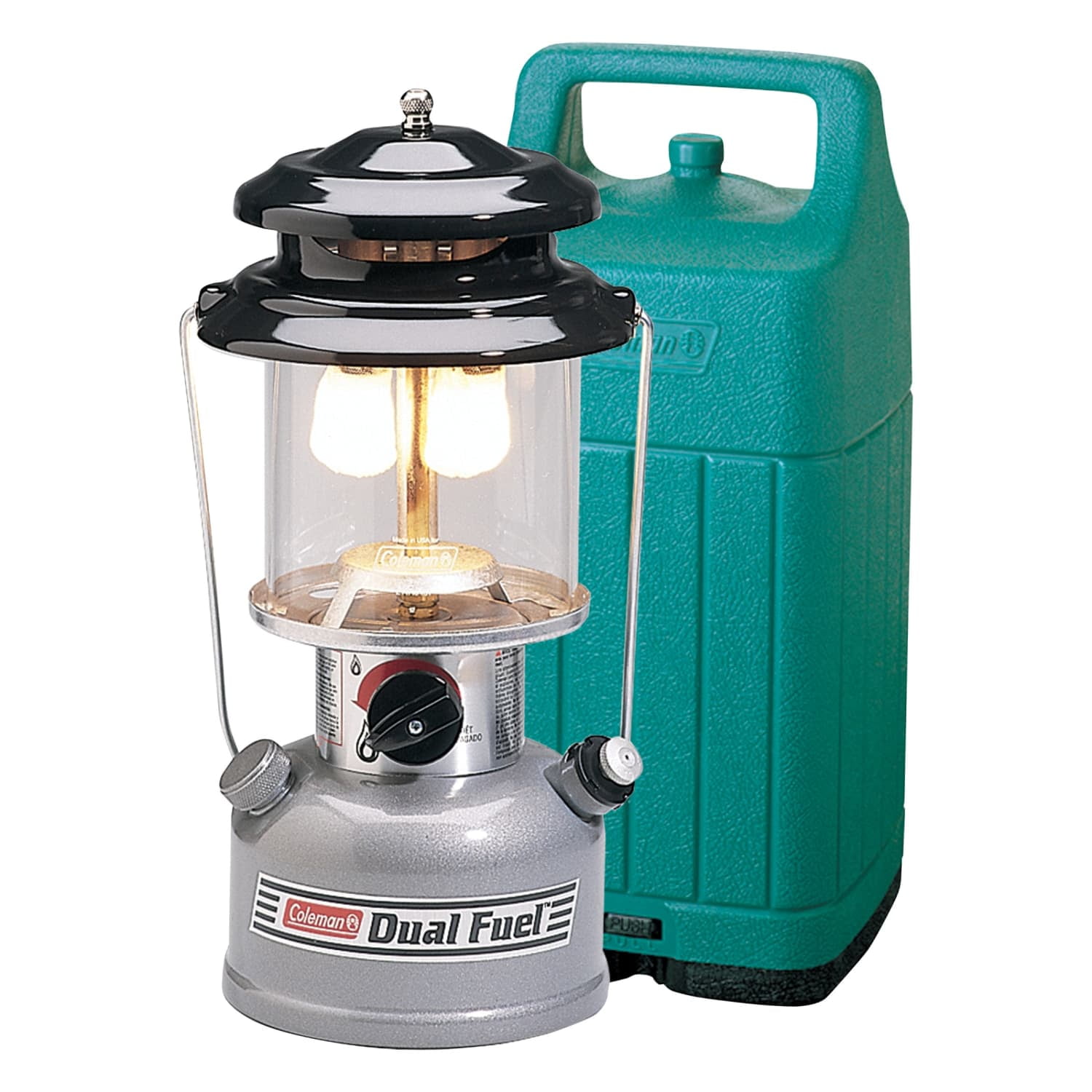 Coleman 700 Lumens Premium Dual Fuel Lantern with Storage Case