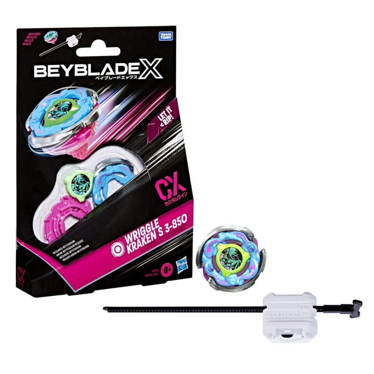 Beyblade X Wriggle Kraken S 3-85O CX Starter Pack Set with Stamina