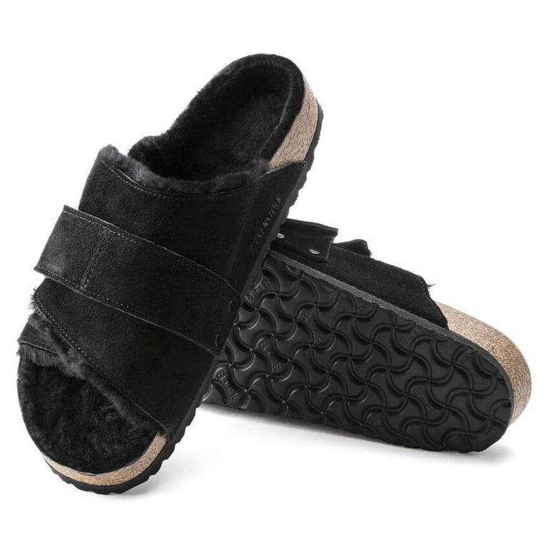 Birkenstock Kyoto Shearling Suede Leather - Multiple Colors