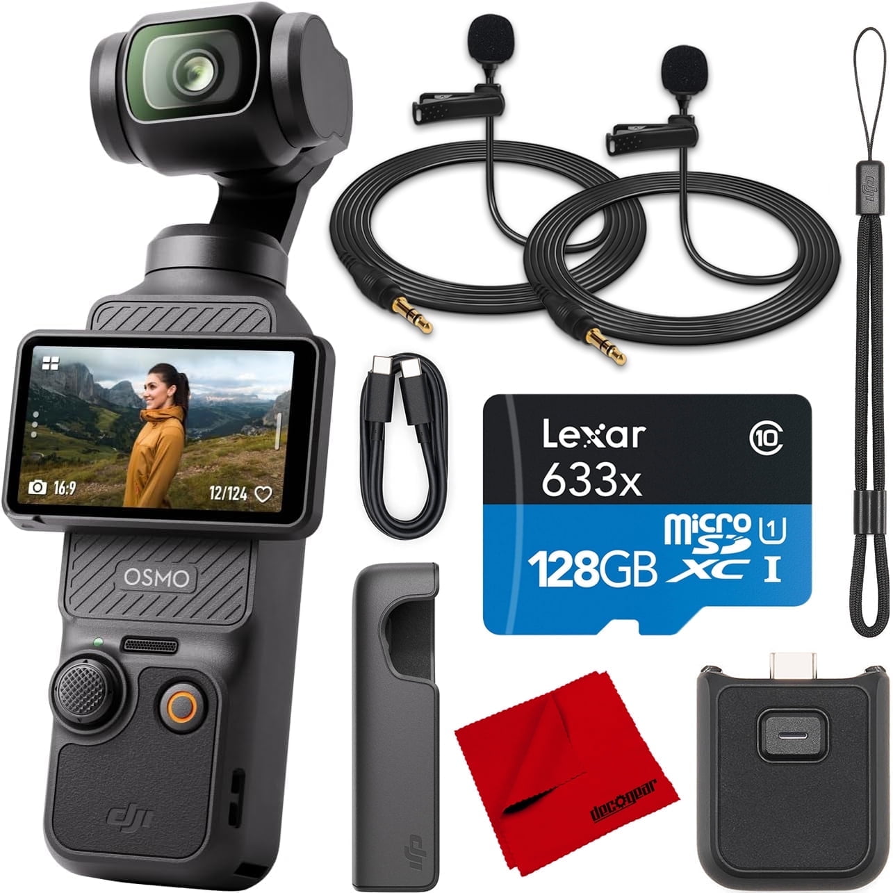 DJI Osmo Pocket 3 Vlogging Camera with 1'' CMOS & 4K/120fps Video