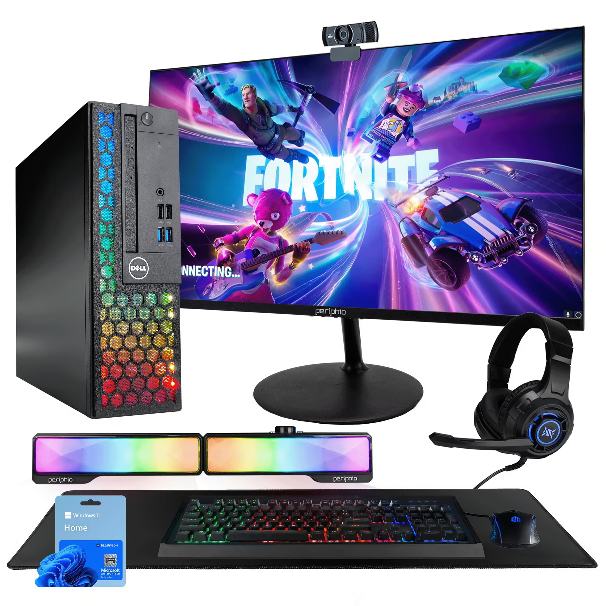 Dell Gaming Desktop, Intel i7 Quad Core Gen 6, 16GB RAM, 500GB SSD