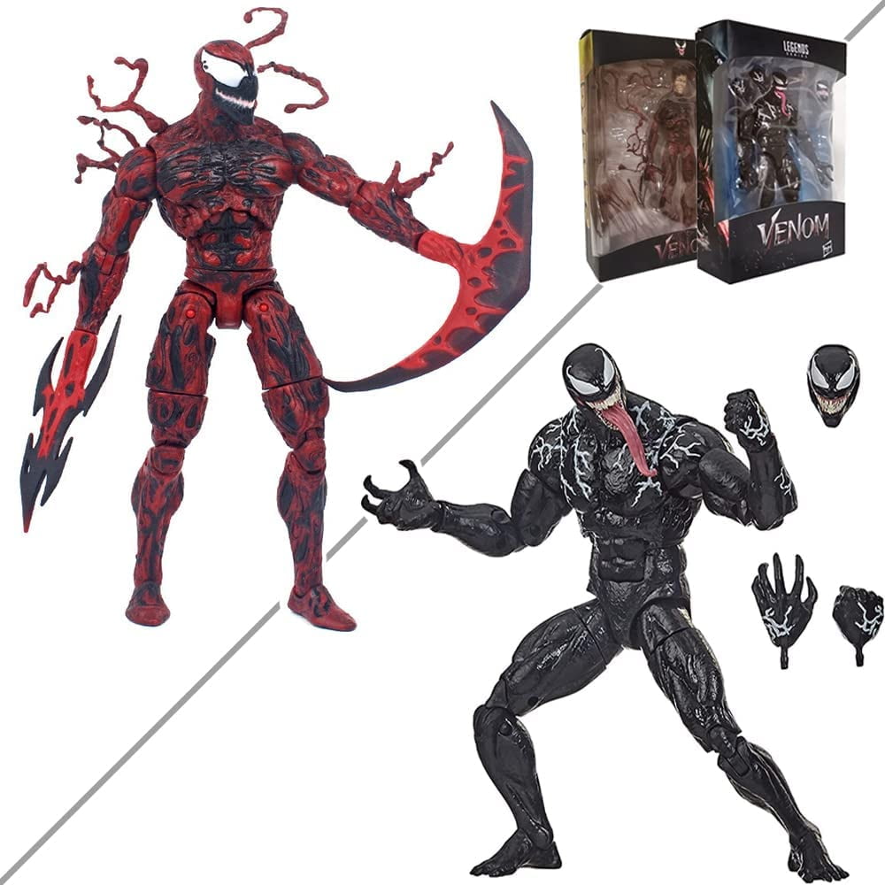 EROCK 12+ Venom Legends Action Figure, PVC Red/Black, 7 inches