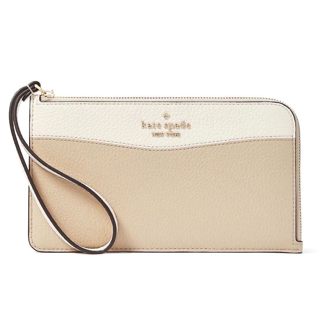 Kate Spade New York Women's Lucy Colorblock Pebbled Leather Medium