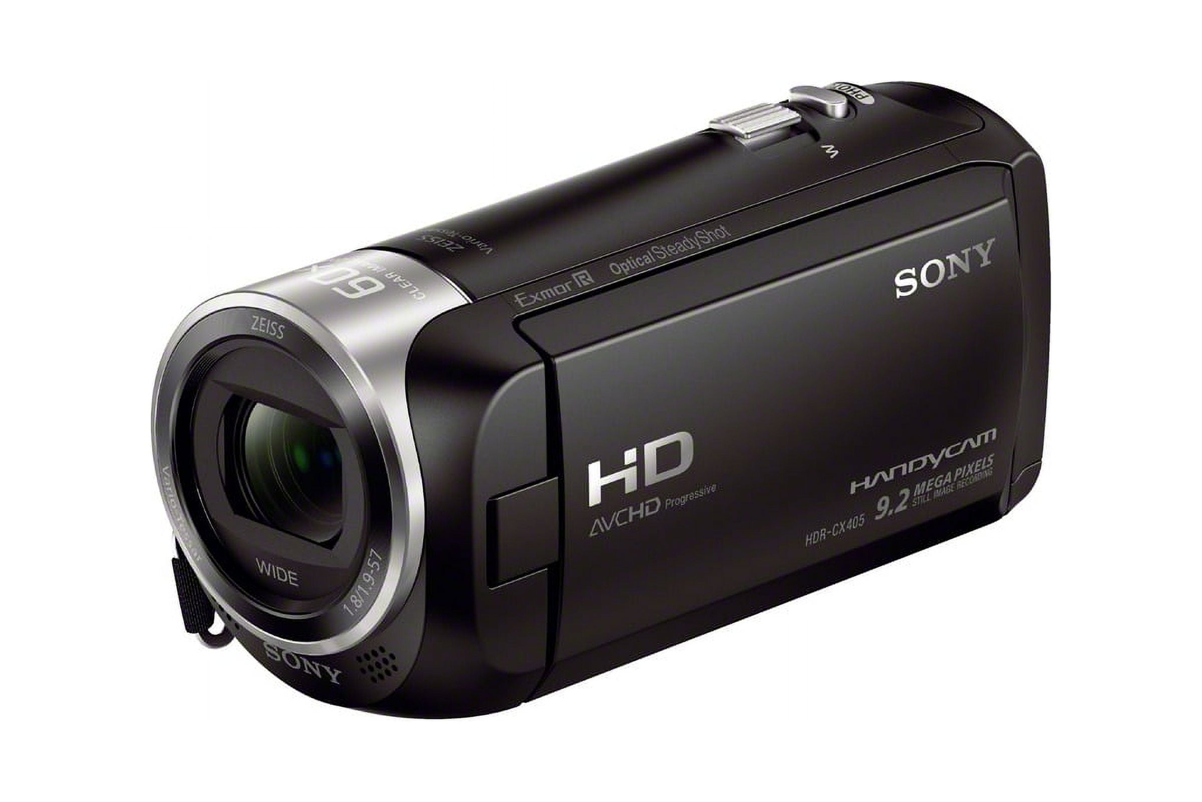 HDR-CX405/B Full HD 60p Camcorder: Digital Video Recorder Camera