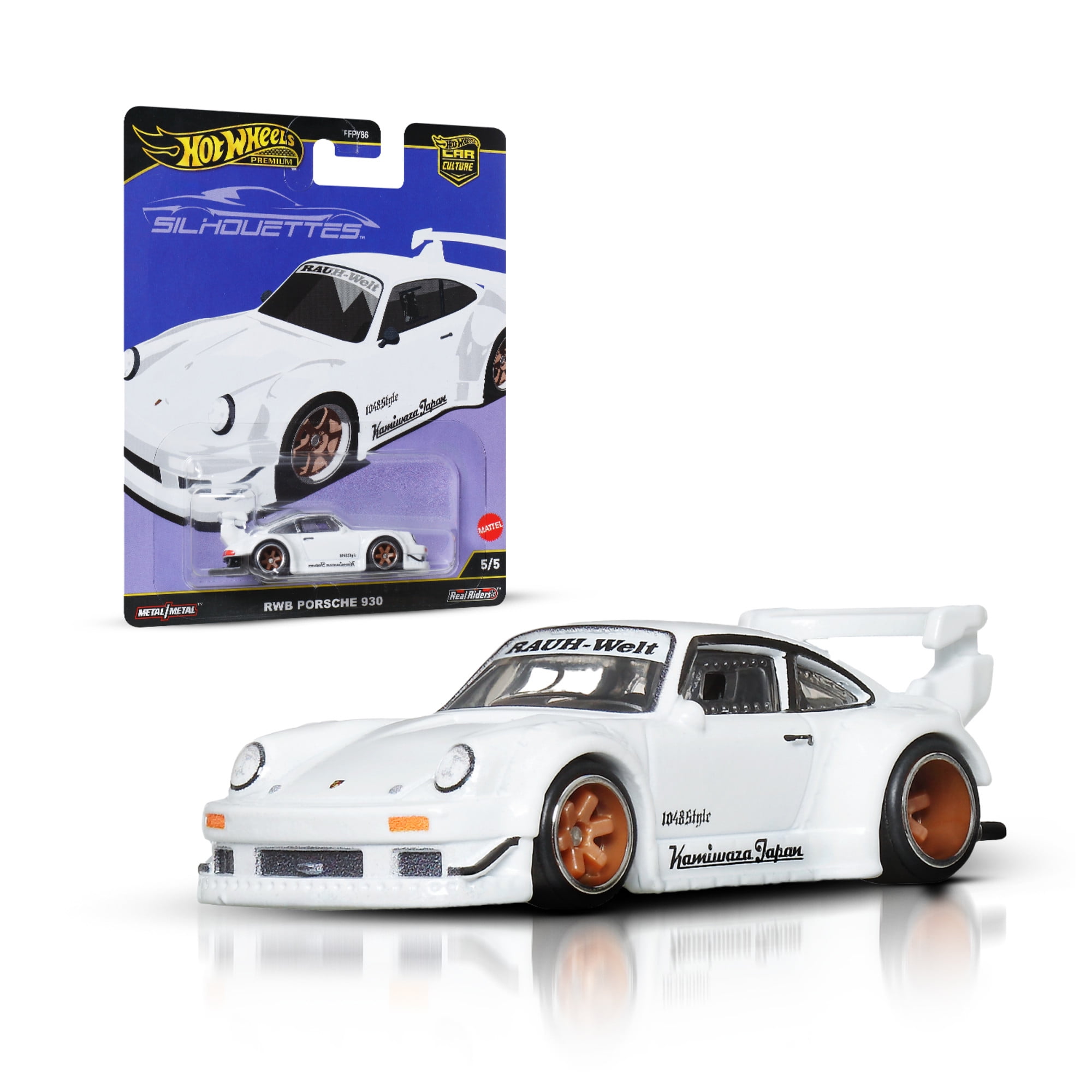 Hot Wheels Premium Car Culture Silhouettes 1:64 Scale Die-Cast RWB