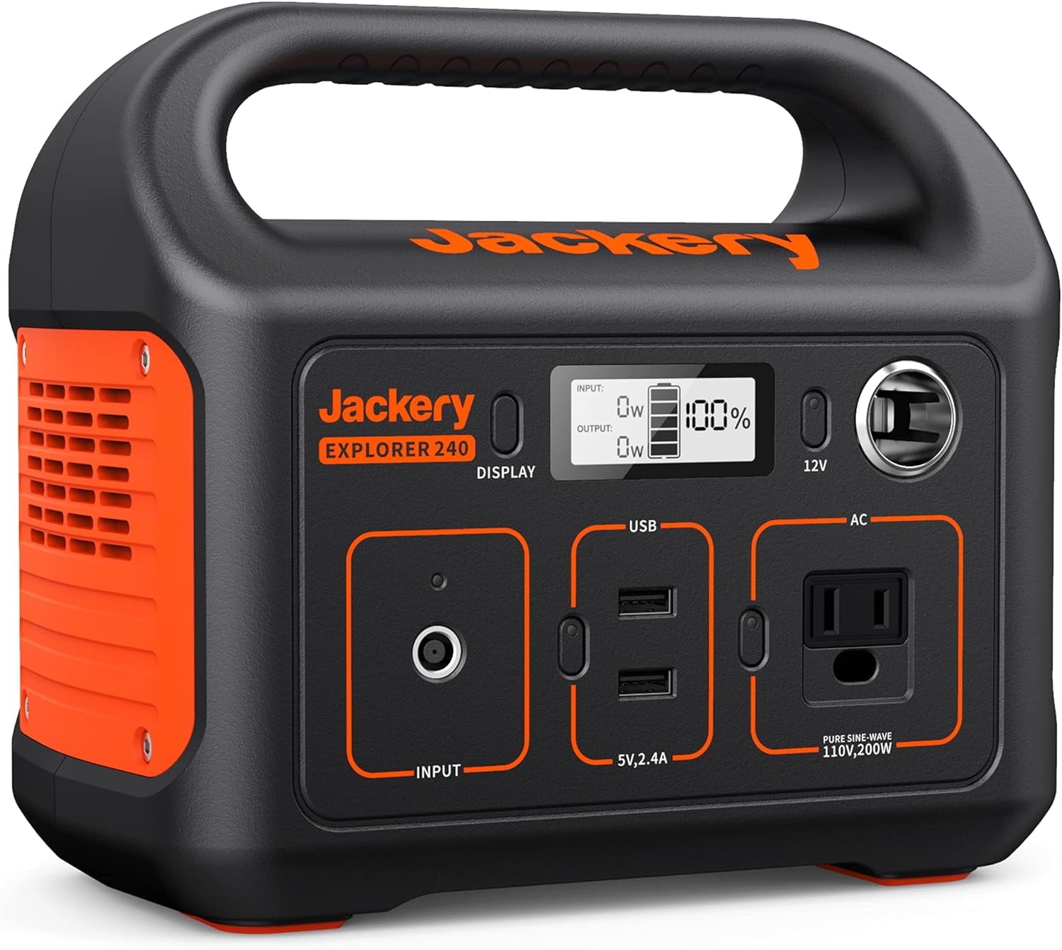 Jackery Portable Power Station Explorer 240, 240Wh Backup Lithium