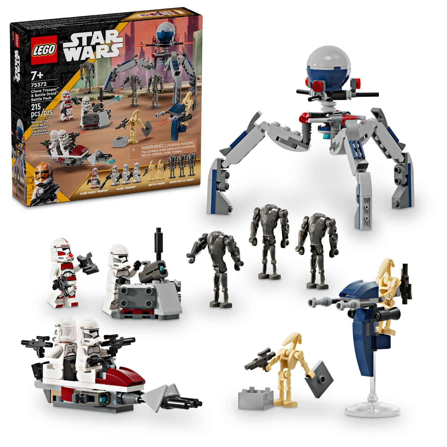 Free Shipping! LEGO Clone Wars Star Wars Battle Pack Set with