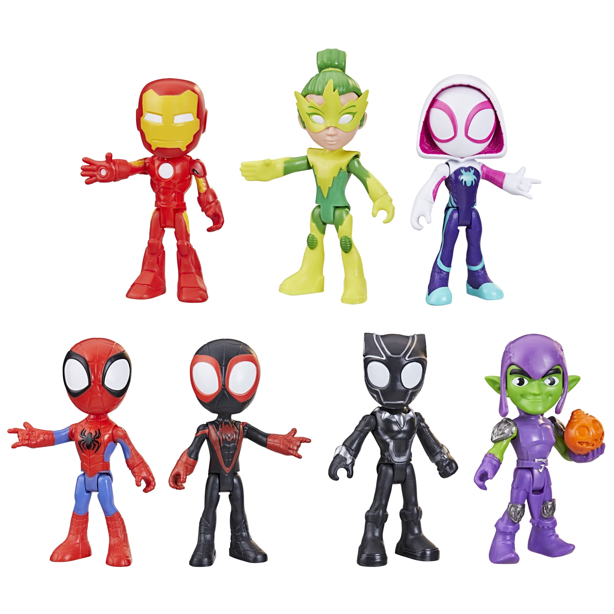 Marvel Spidey and His Amazing Friends, 4-Inch Electro Spiderman
