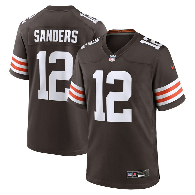Men's Nike Shedeur Sanders Brown Cleveland Browns 2025 NFL Draft