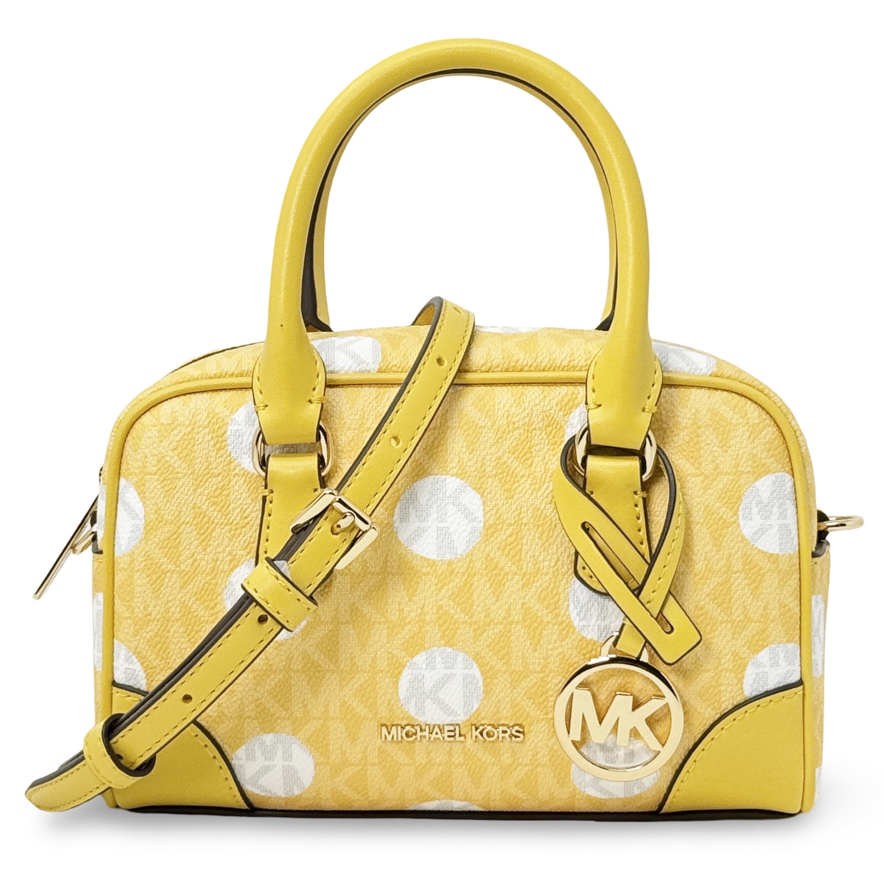 Michael Kors Women's Thompson Extra-Small Polka Dot Signature Logo