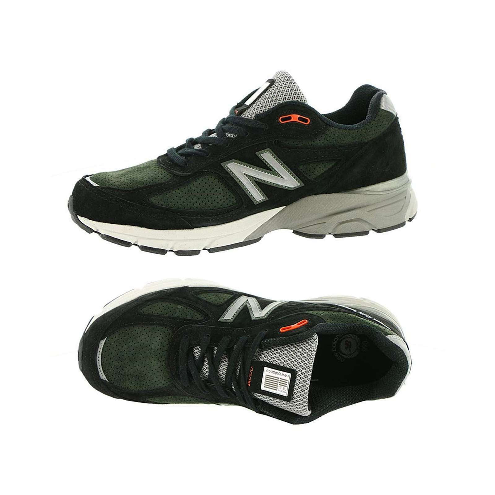 New Balance M990MB4: Men's 990V4 Black Running Sneakers (10.5 D(M