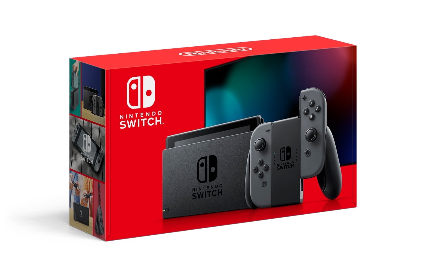 Nintendo Switch Console with Gray Joy-Con -(Japan Version