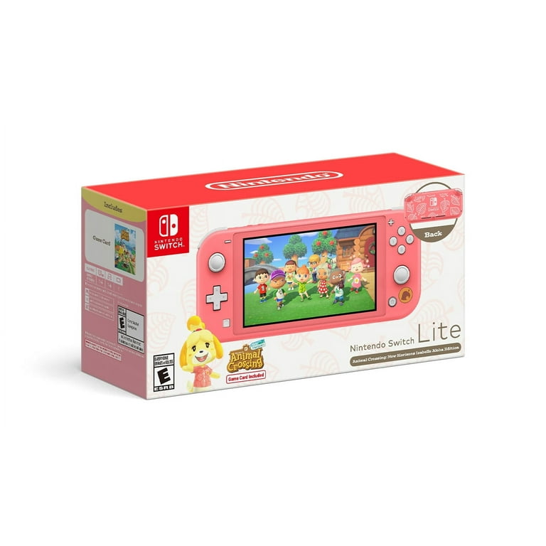 Nintendo Switch Lite - Animal Crossing: New Horizons Bundle