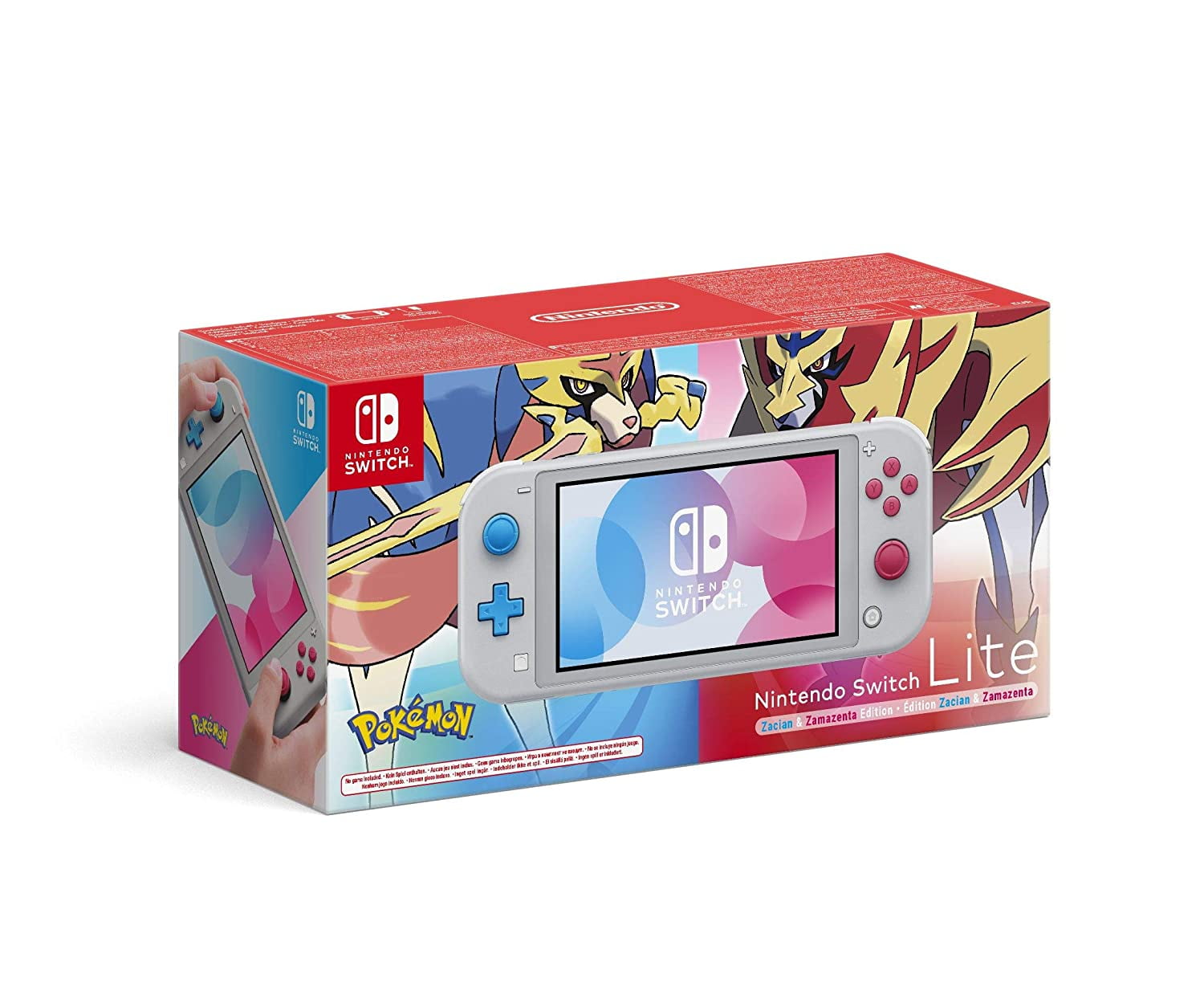 Nintendo Switch Lite - Zacian and Zamazenta Edition for On-the-Go