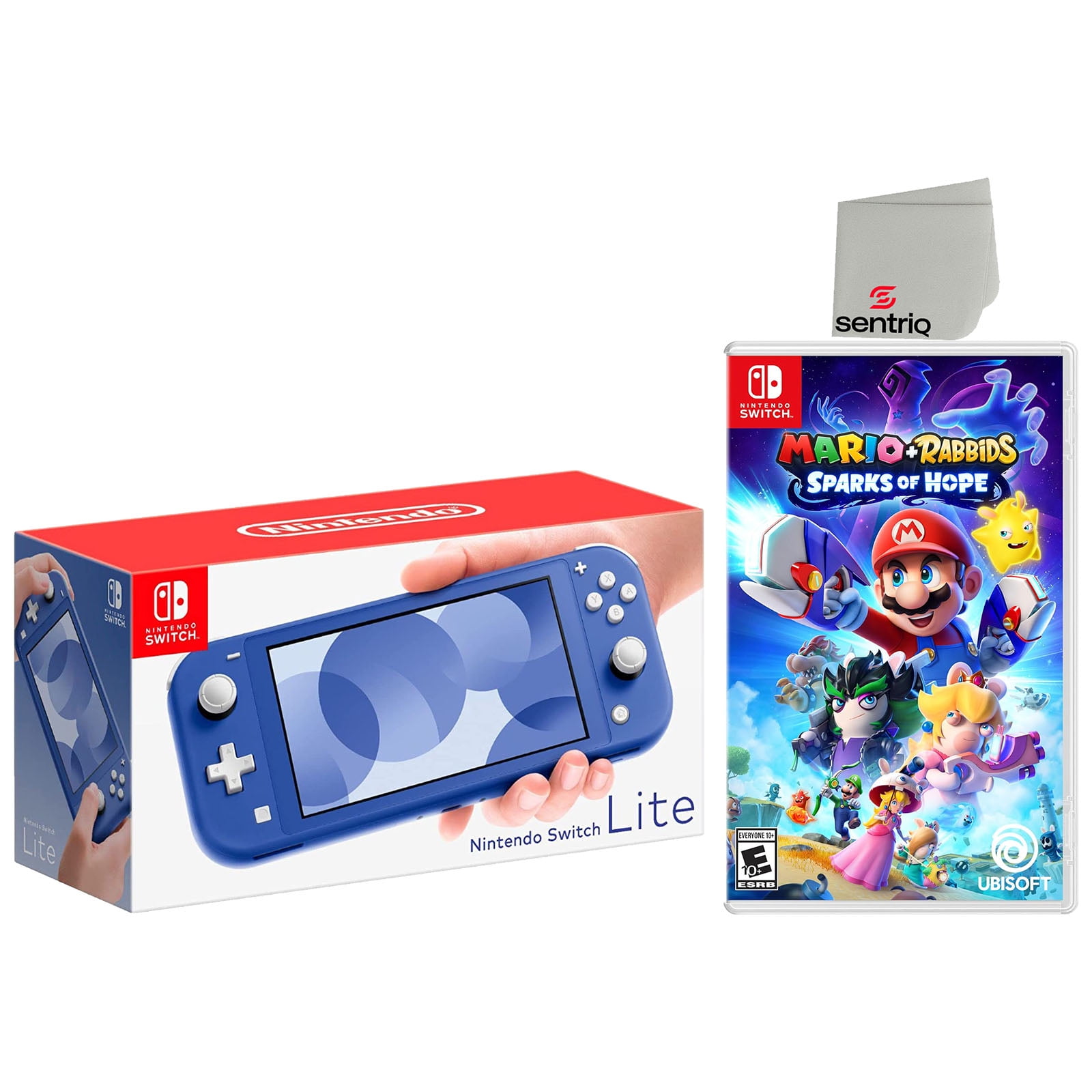 Nintendo Switch Lite 32GB, Mario + Rabbids Game, Japan Import, US