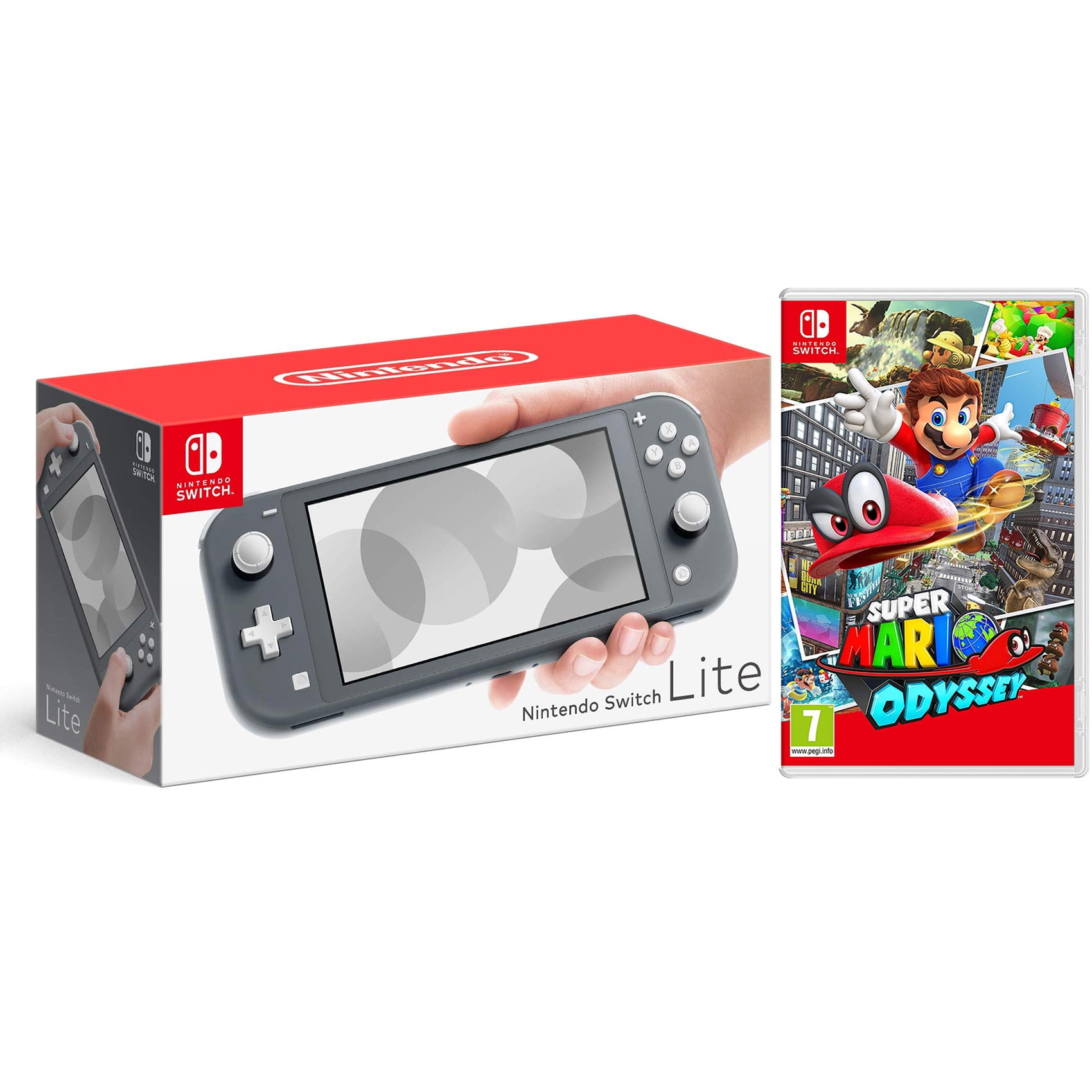 Nintendo Switch Lite 32GB Gray with New Game: The Legend of Zelda