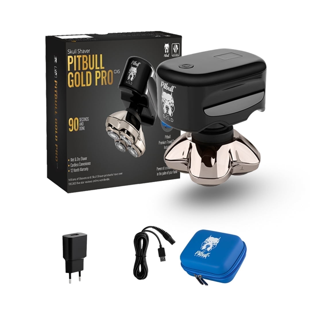 Skull Shaver Pitbull Gold Pro GX5, 2025 Version, PRO Blades