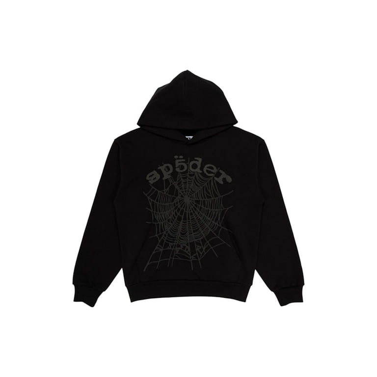 Sp5der Men's Phantom Web Hoodie Black, from StockX - Walmart.com