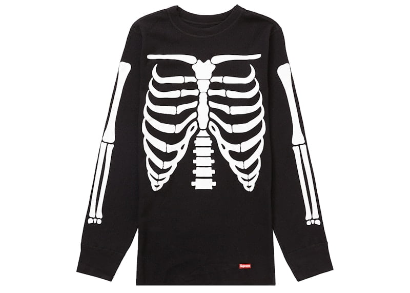 Supreme Unisex Hanes Bones Thermal Crew (1 Pack) Natural, from