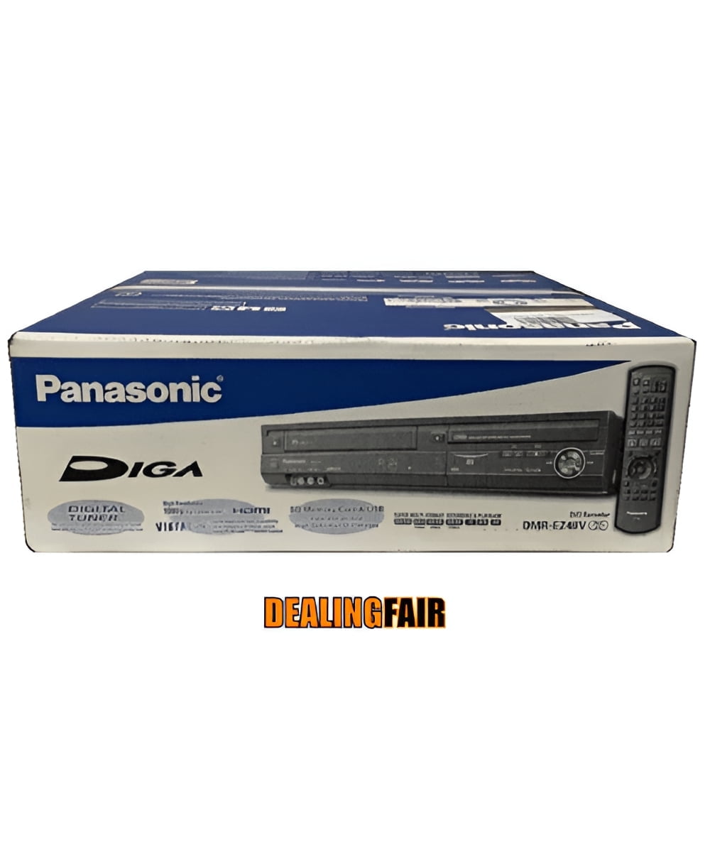 Panasonic DMR-EZ48V Combo VHS Player & DVD Recorder with HDMI