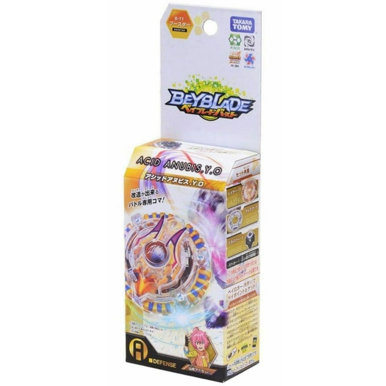 TAKARA TOMY Acid Anubis YO Yellow Orbit / Anubion A2 Burst