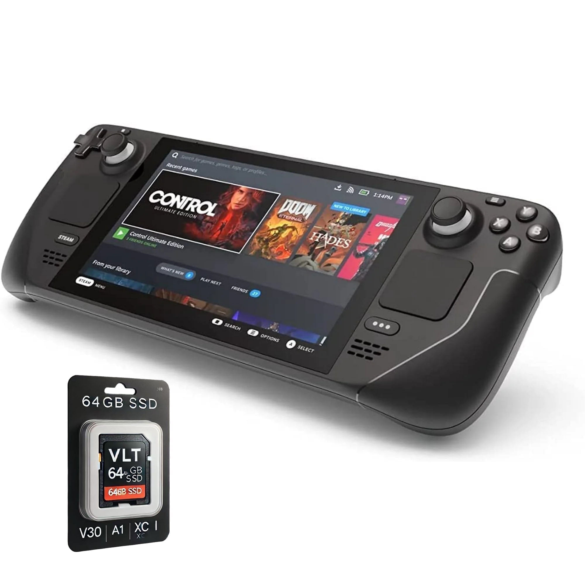 Valve Steam Deck 256GB Gaming Console with 7-inch Touchscreen, AMD