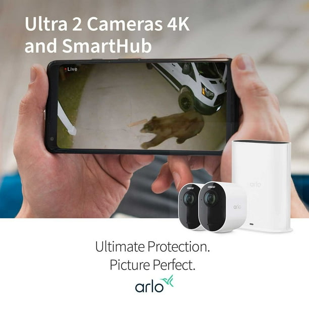 Arlo Ultra Spotlight Security Camera (2nd Gen), 2-Pack - Samsclub.com