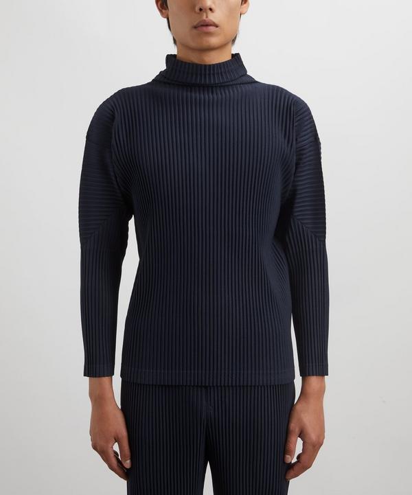 HOMME PLISSÉ ISSEY MIYAKE OCTOBER BASICS Pleated Long-Sleeve T