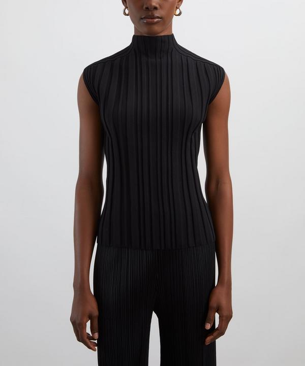 Pleats Please Issey Miyake Rib-Knit Top | Liberty