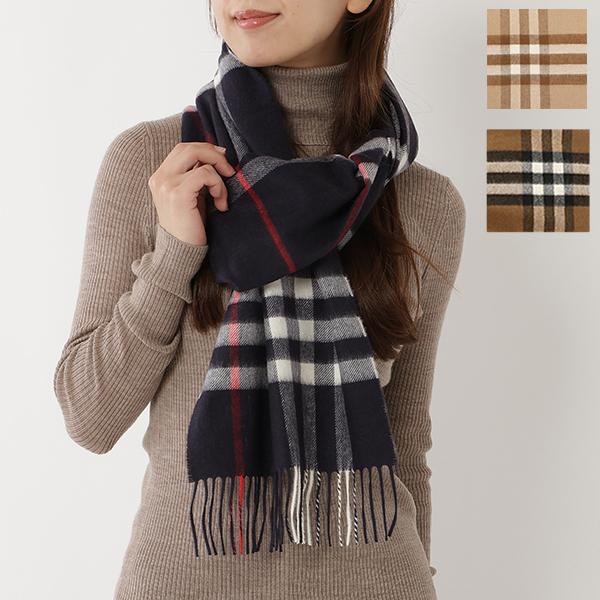 中古Burberry バーバリーロンドン マフラー チェック柄 LONDON