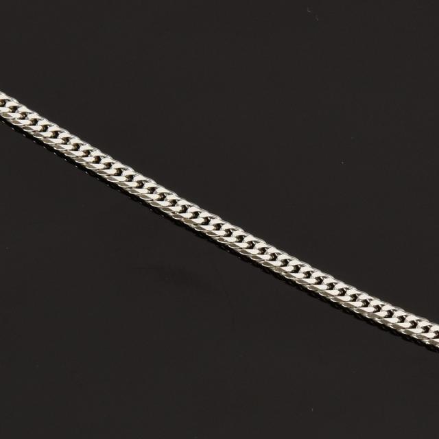 喜平ネックレス Pt850 喜平 プラチナ 六面ダブル ネックレス(10g-50cm