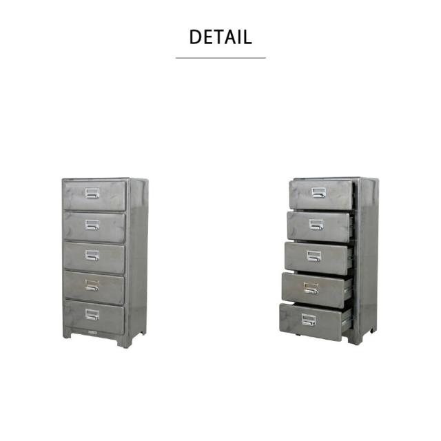 ダルトン(DULTON) 100-135RW 5ドロワーズ チェスト (幅40×奥行30×高さ