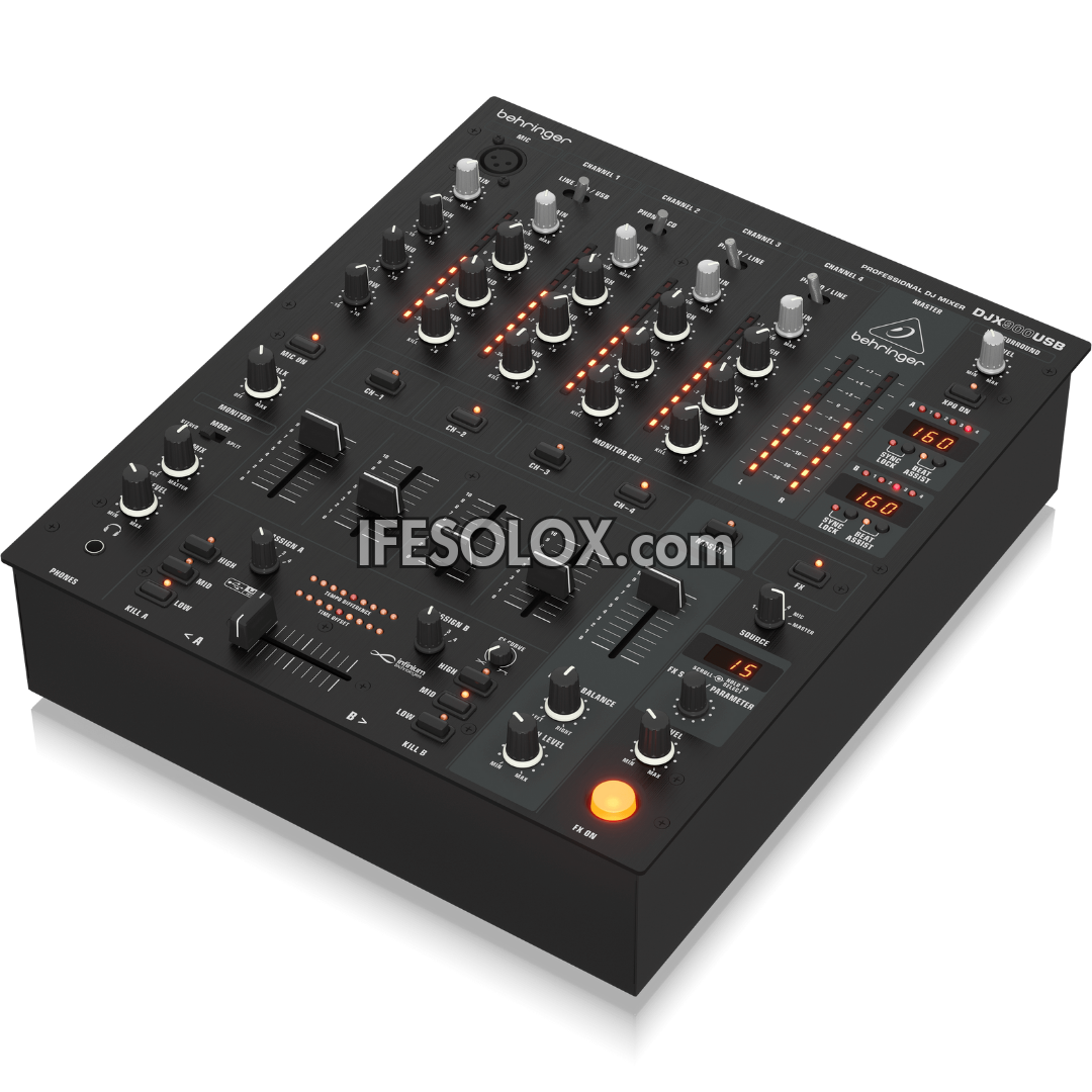 Behringer DJX900USB Professional 5-Channel DJ Mixer with Advanced