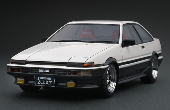IG0548 1/18 Toyota Sprinter Trueno (AE86) 2Door GT Apex White
