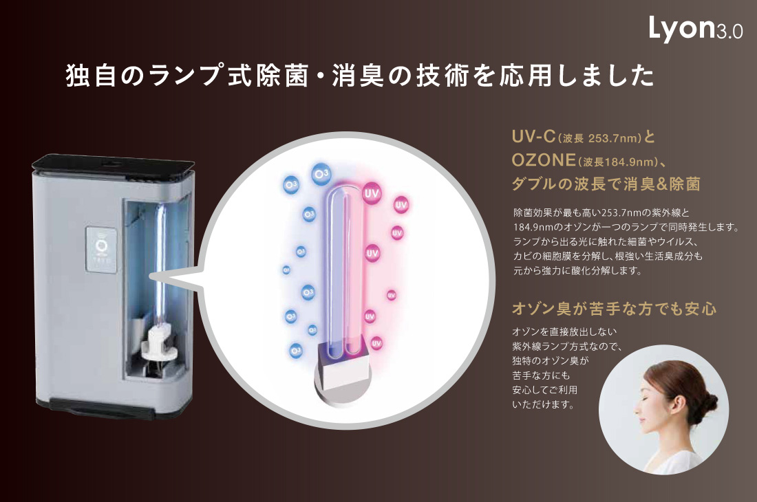 オゾン発生器 Lyon3.0 | コロナ対策グッズの達人 コロタツ