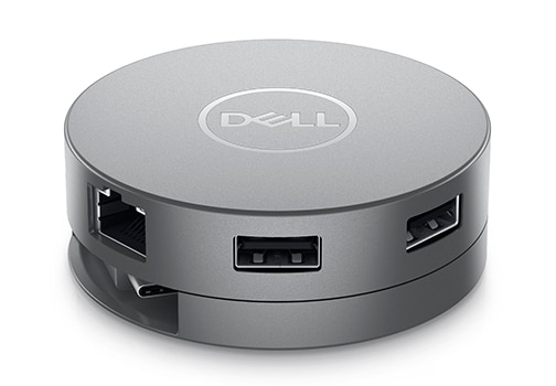 Dell Pro 7-in-1 USB-Cマルチポート トラベル ハブ アダプター - DA310