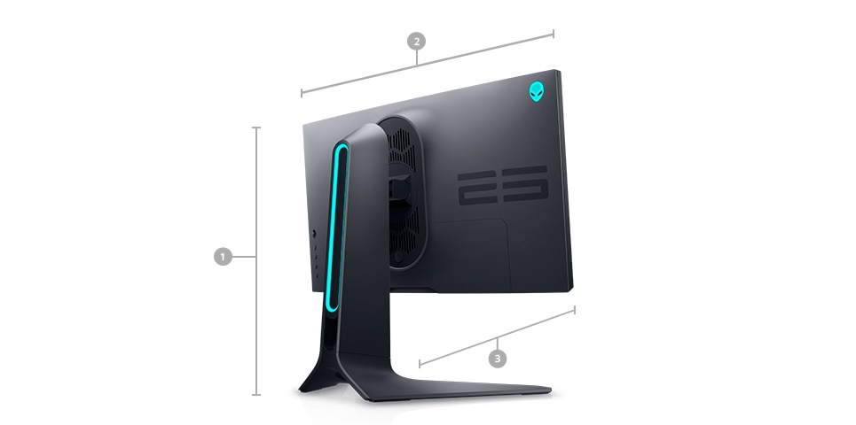 Dell ALIENWAREシリーズ AW2521HF 24.5インチ ゲーミングモニター