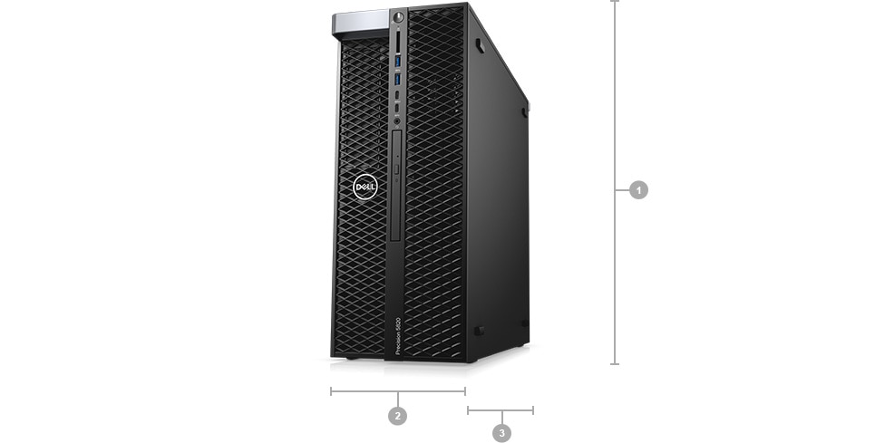 Dell Precision T5820 Xeon W-2123 16GB RAM 256GB SSD 1TB HDD K620
