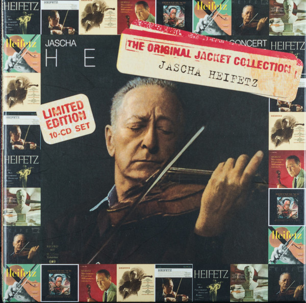 Jascha Heifetz – The Original Jacket Collection – Box Set