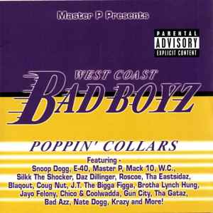 West Coast Bad Boyz • Poppin' Collars – CD (Compilation), 2002