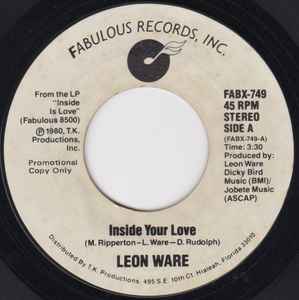Leon Ware – Inside Your Love – Vinyl (7