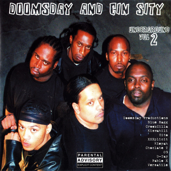 Doomsday & Cin City Underground Vol 2 – CD (Compilation), 2003