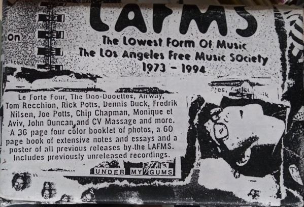 Los Angeles Free Music Society – LAFMS: The Lowest Form Of Music