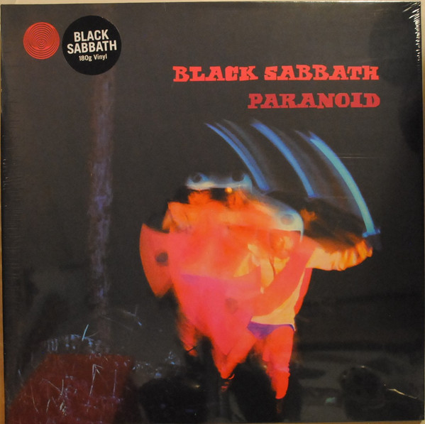 Black Sabbath – Paranoid – Vinyl (180 gram, LP, Album, Reissue
