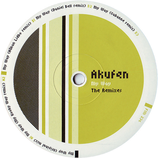 Akufen – My Way (The Remixes) – Vinyl (12