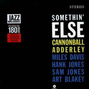 Cannonball Adderley – Somethin' Else – Vinyl (180 Gram, LP, Album