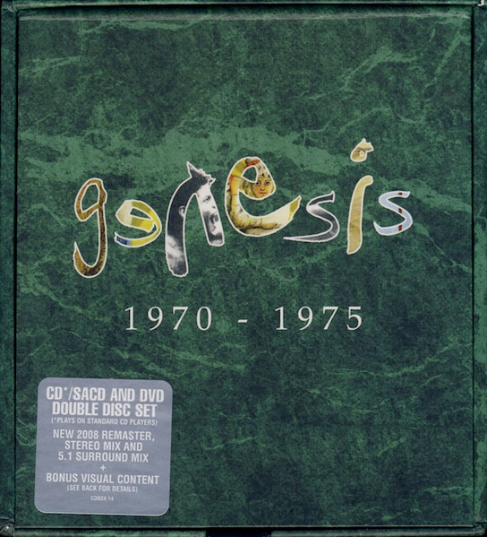 Genesis – 1970 - 1975 – Box Set (Remastered) + 7 x SACD, 6 x DVD