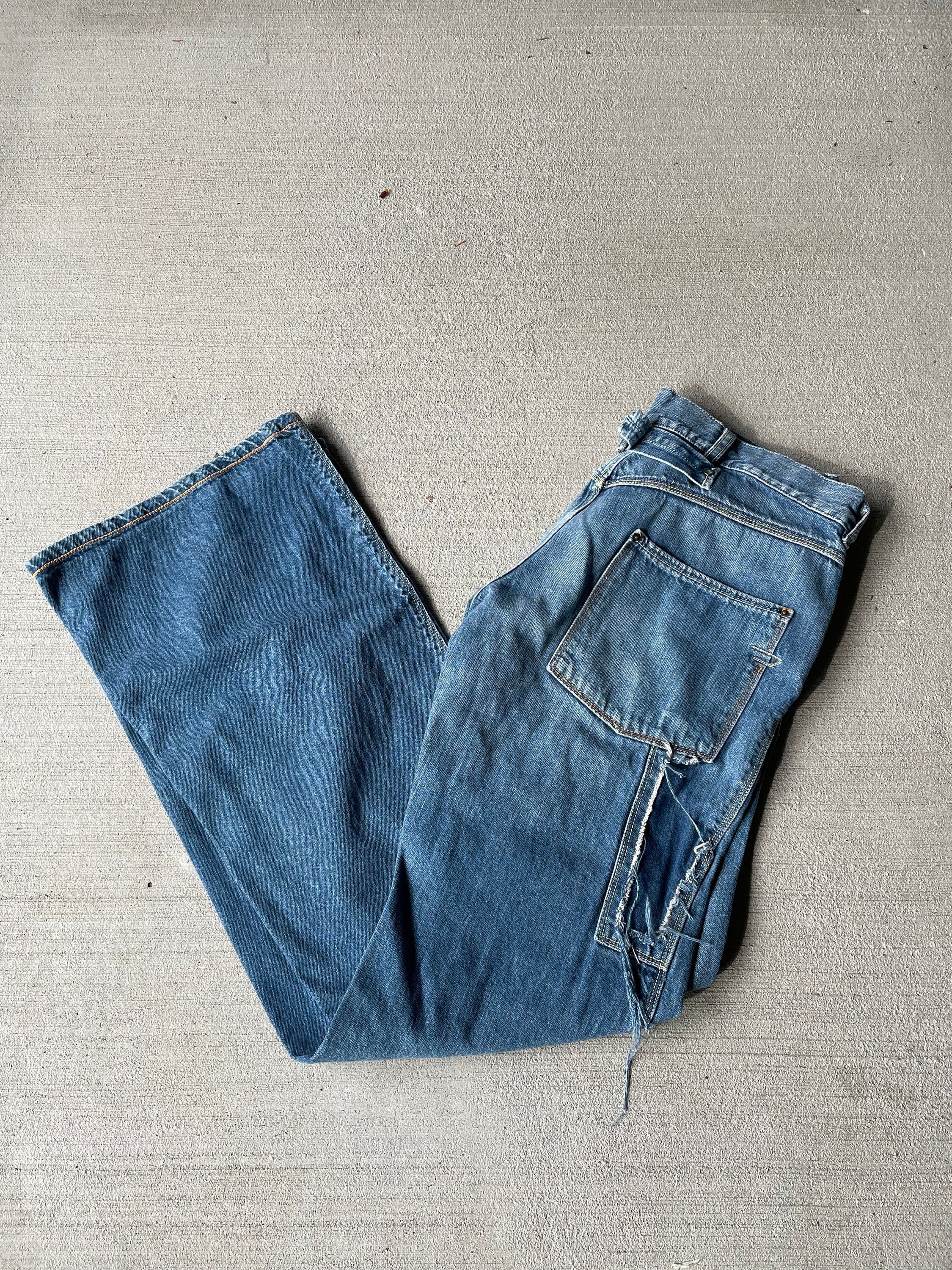 Diesel Y2K Ultra Low Rise Loose Flare Jeans | 2004 Era Vintage