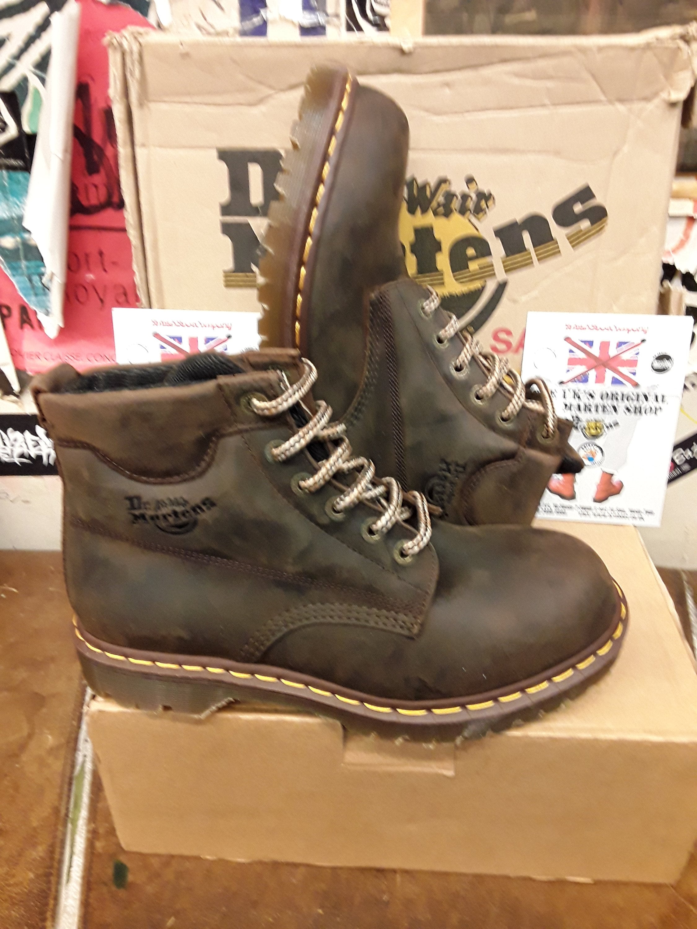 Dr Martens8283 Gaucho Hiking Boot Made in England Size 9 - Etsy